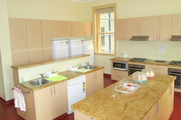 Student communal kitchen