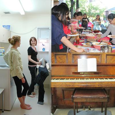 Laundry, music and fun activities