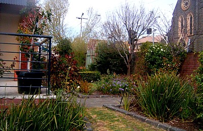 Church opposite student house